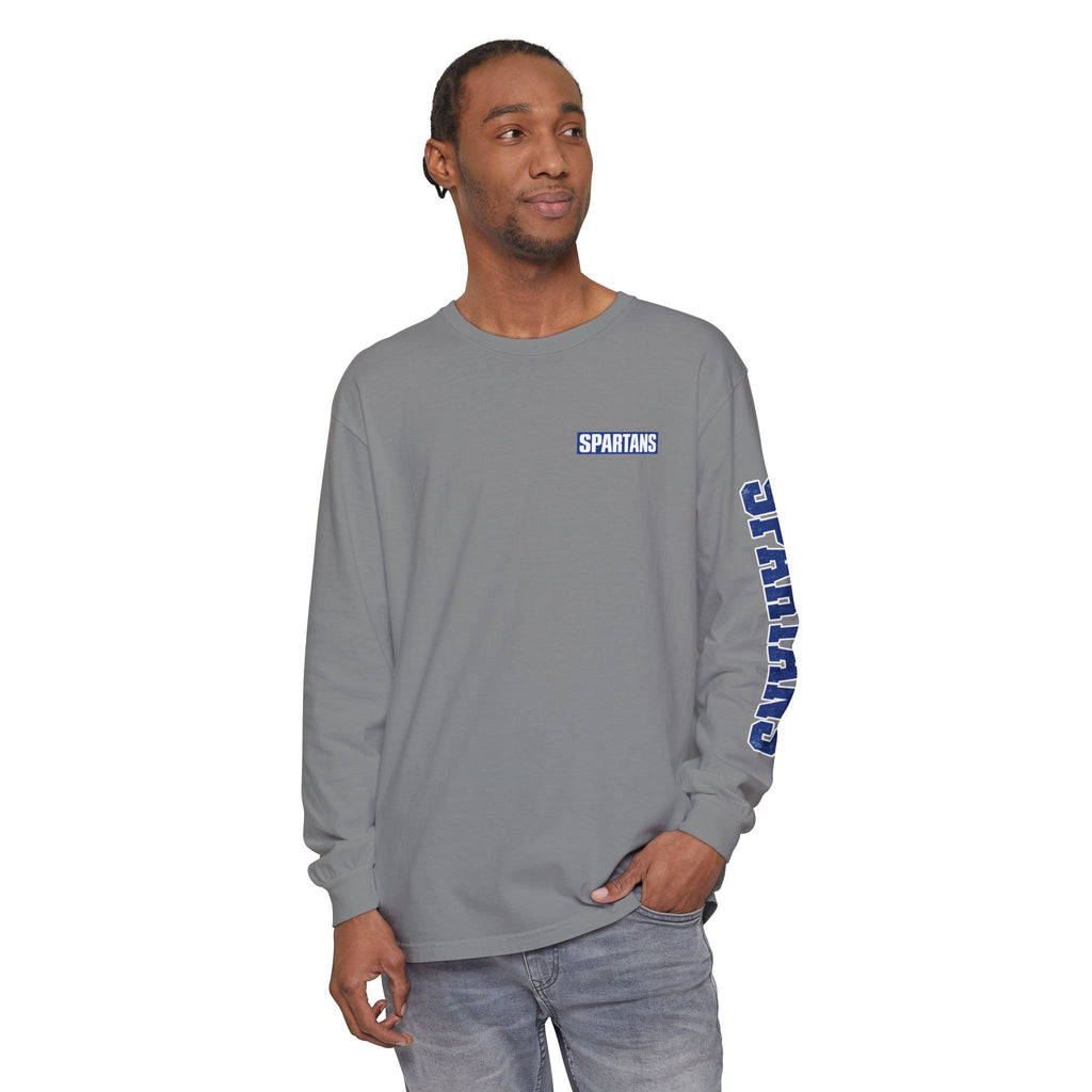 Spartan Football Vintage Long Sleeve T-Shirt