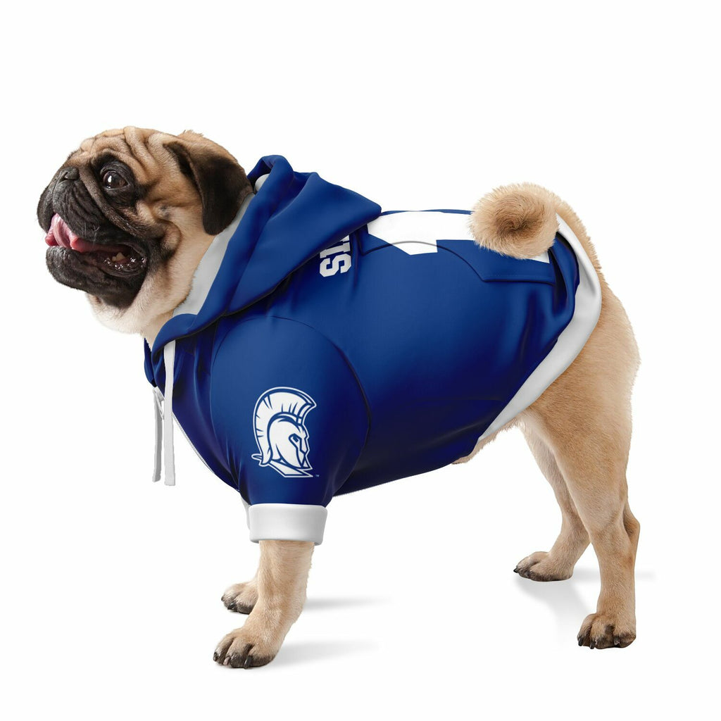 Spartans Player Dog Zip-Up Hoodie