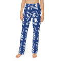 Spartans Kids Lounge Pants — All-Over Logo Athletic Pajama Bottoms