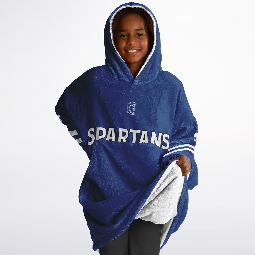 Youth Spartan Jersey Reversible Snug Hoodie