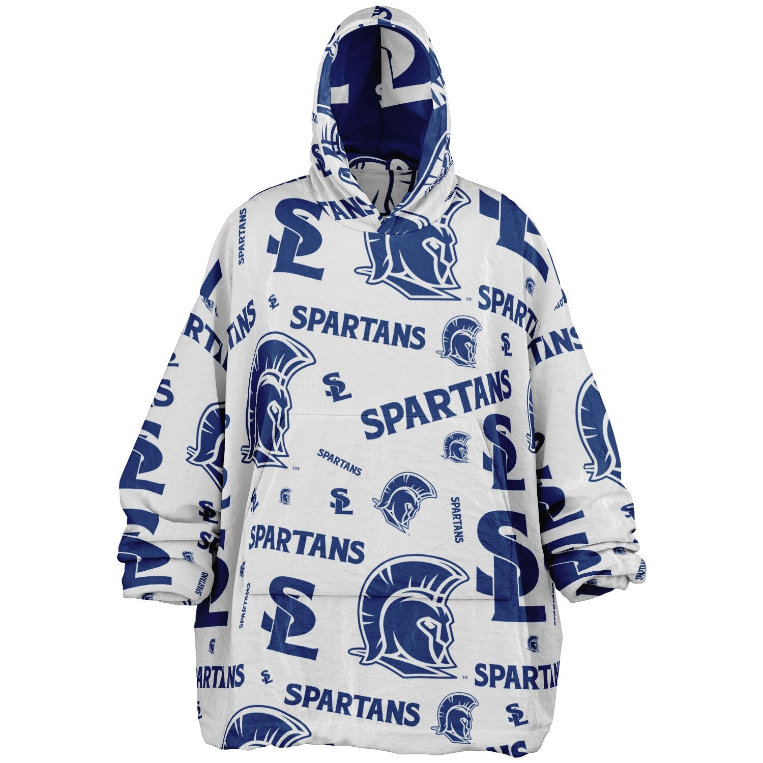 Pattern Reversible Snug Hoodie