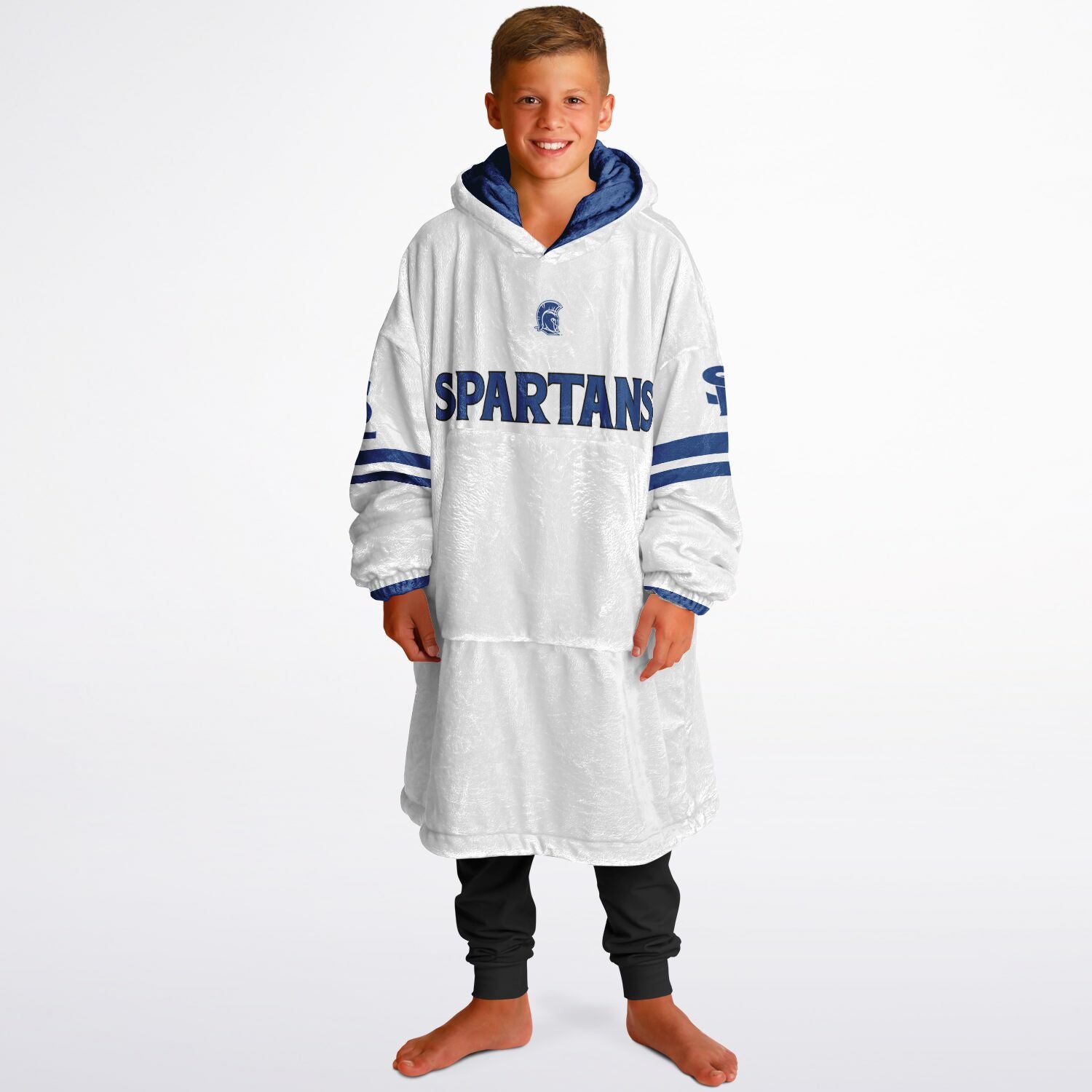 Youth Spartan Jersey Reversible Snug Hoodie