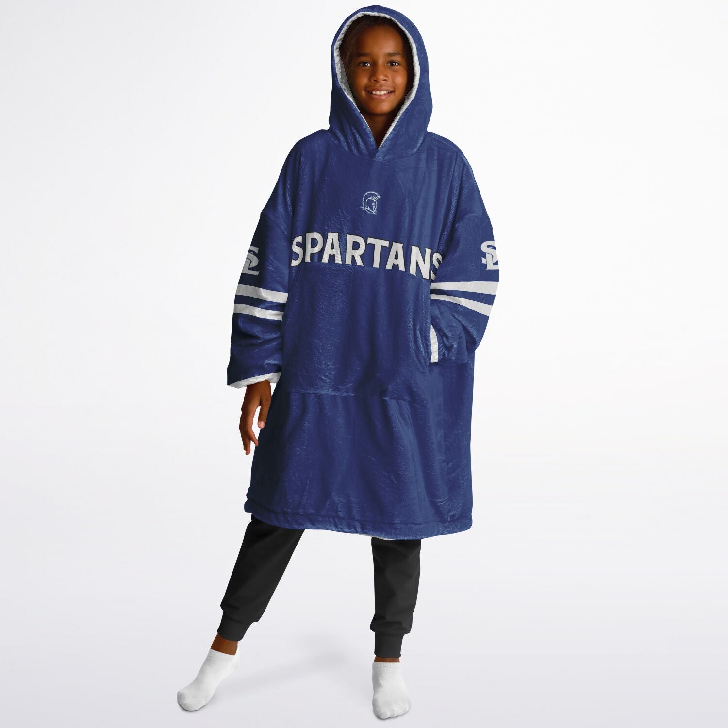 Youth Spartan Jersey Reversible Snug Hoodie