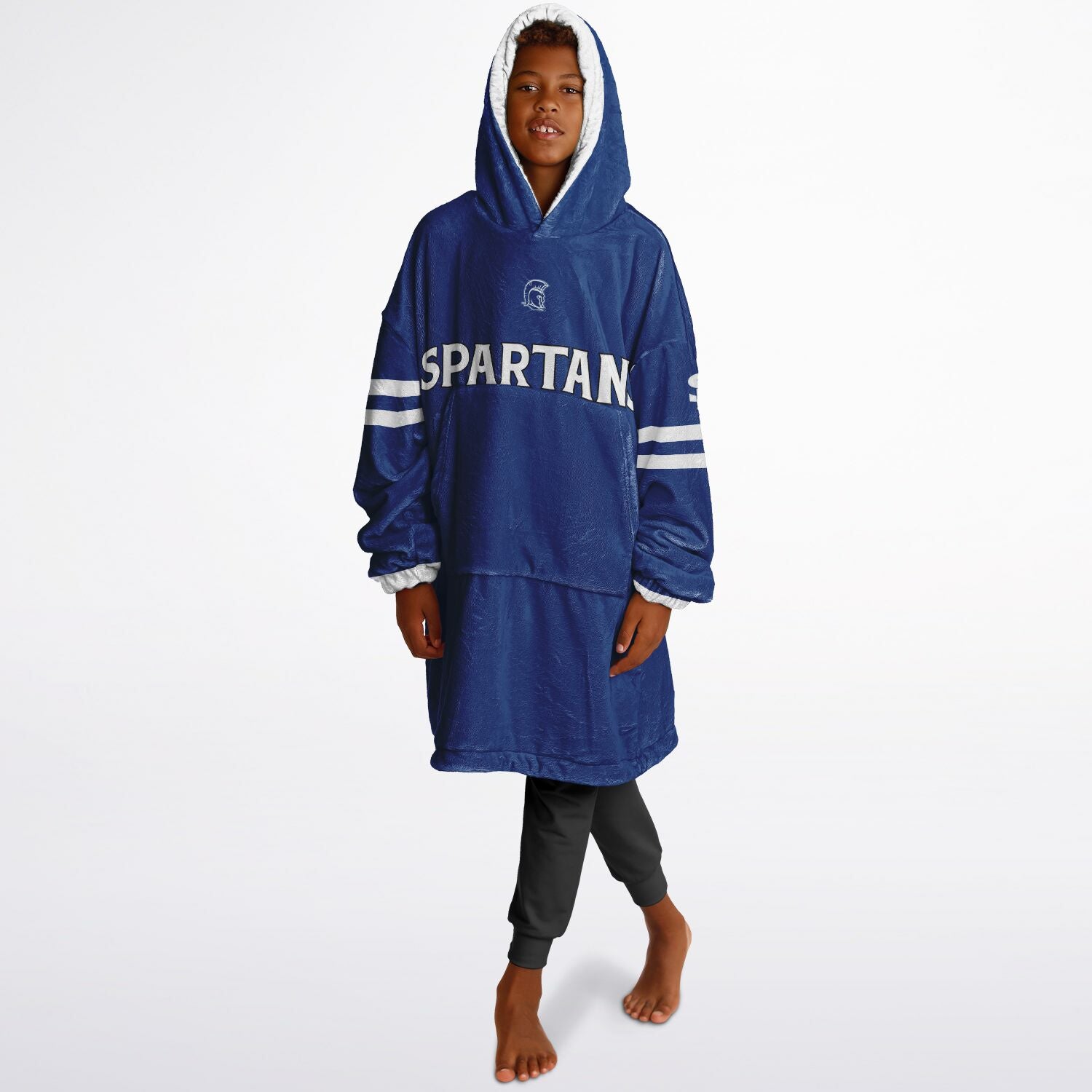 Youth Spartan Jersey Reversible Snug Hoodie