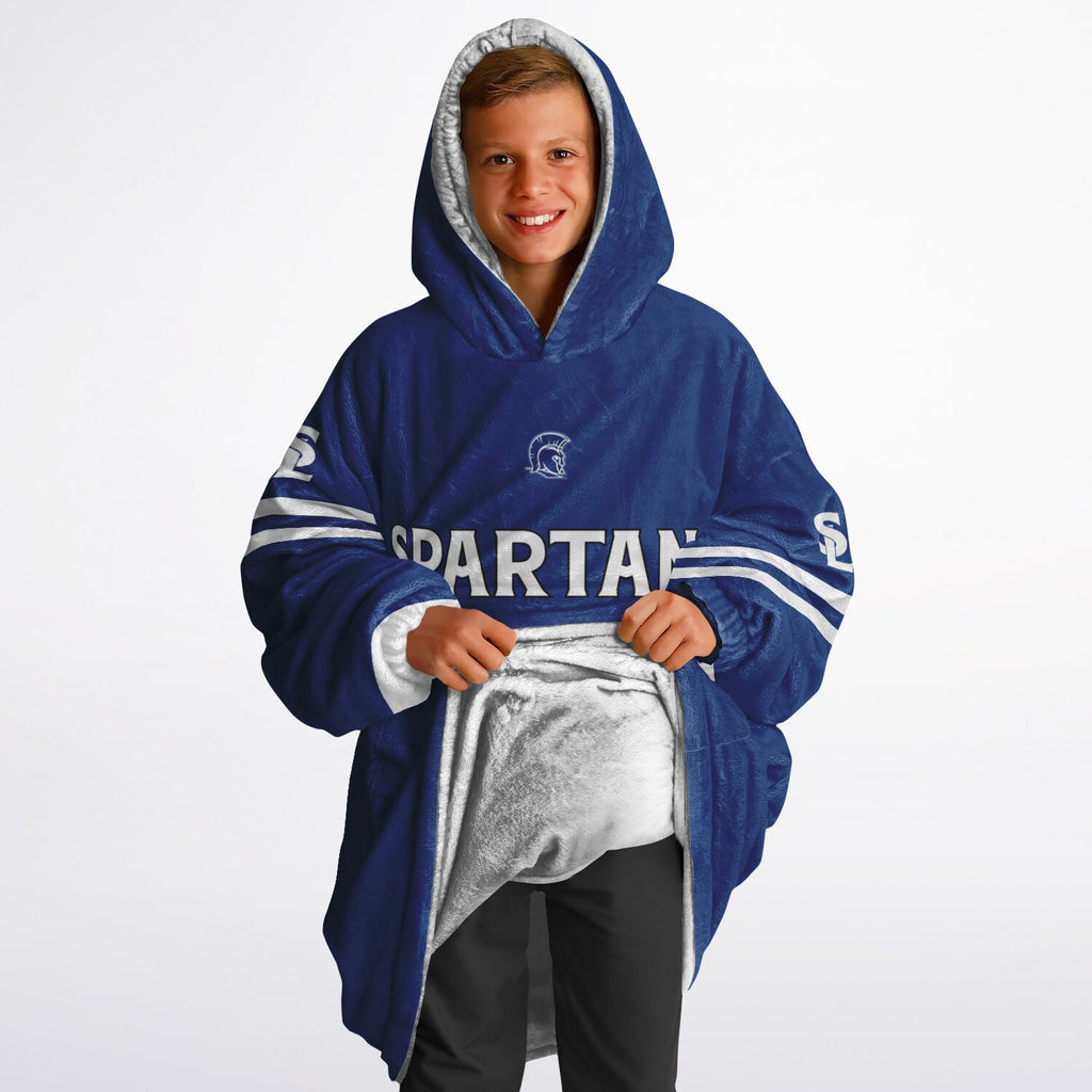 Youth Spartan Jersey Reversible Snug Hoodie