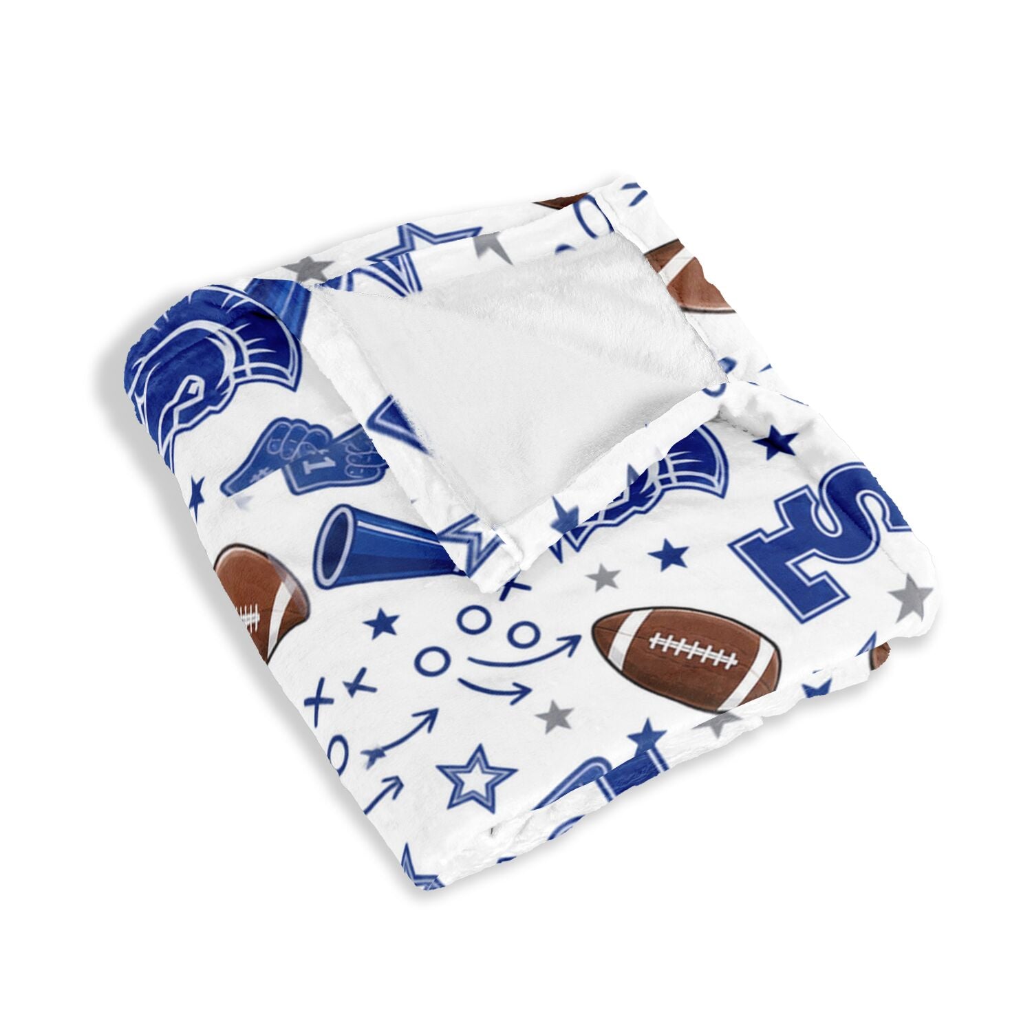 Spartan Huddle Flannel Blanket