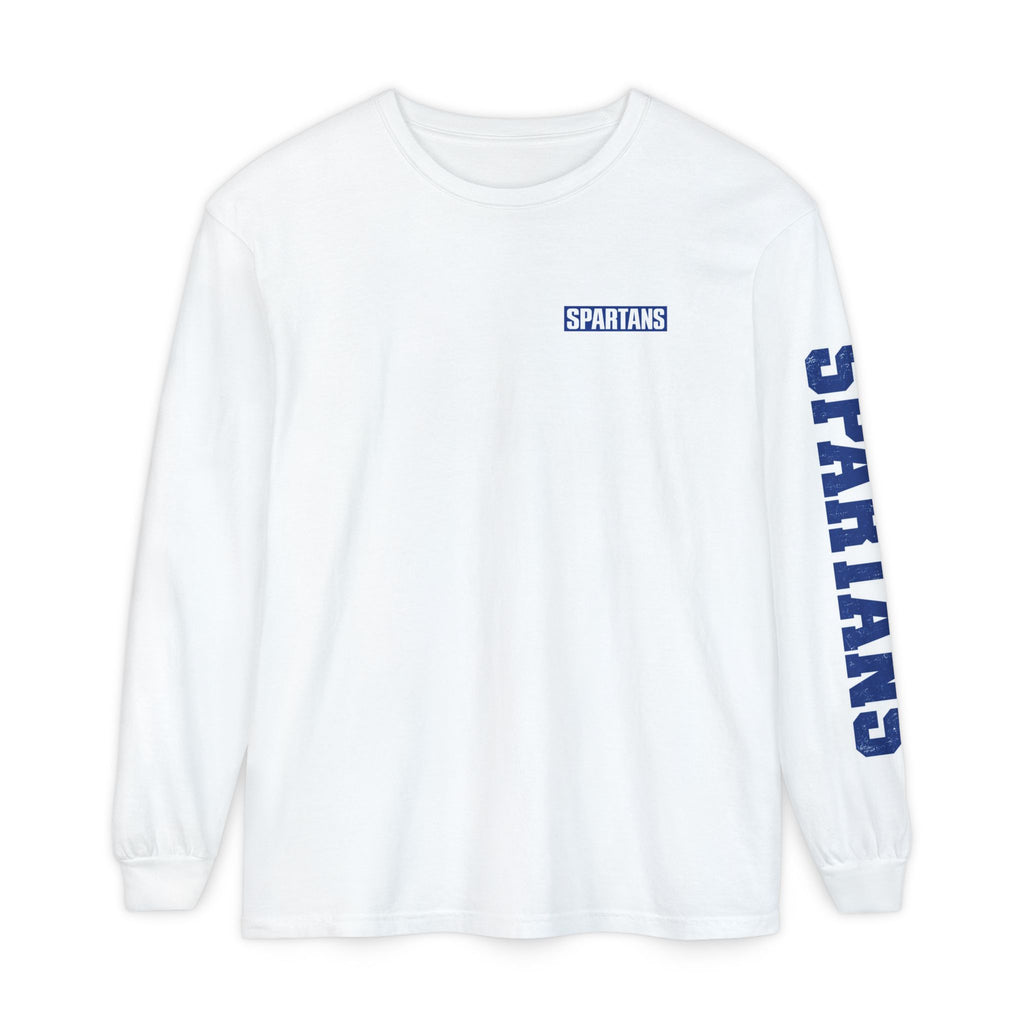 Spartan Football Vintage Long Sleeve T-Shirt