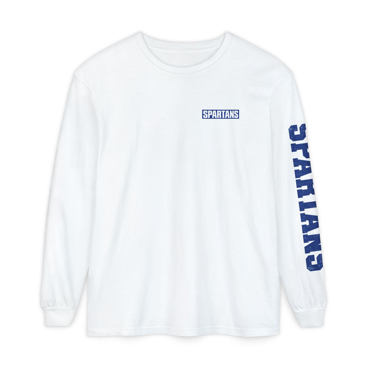 Spartan Football Vintage Long Sleeve T-Shirt