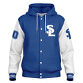 Personalized Heavyweight Hooded Baseball Jacket
