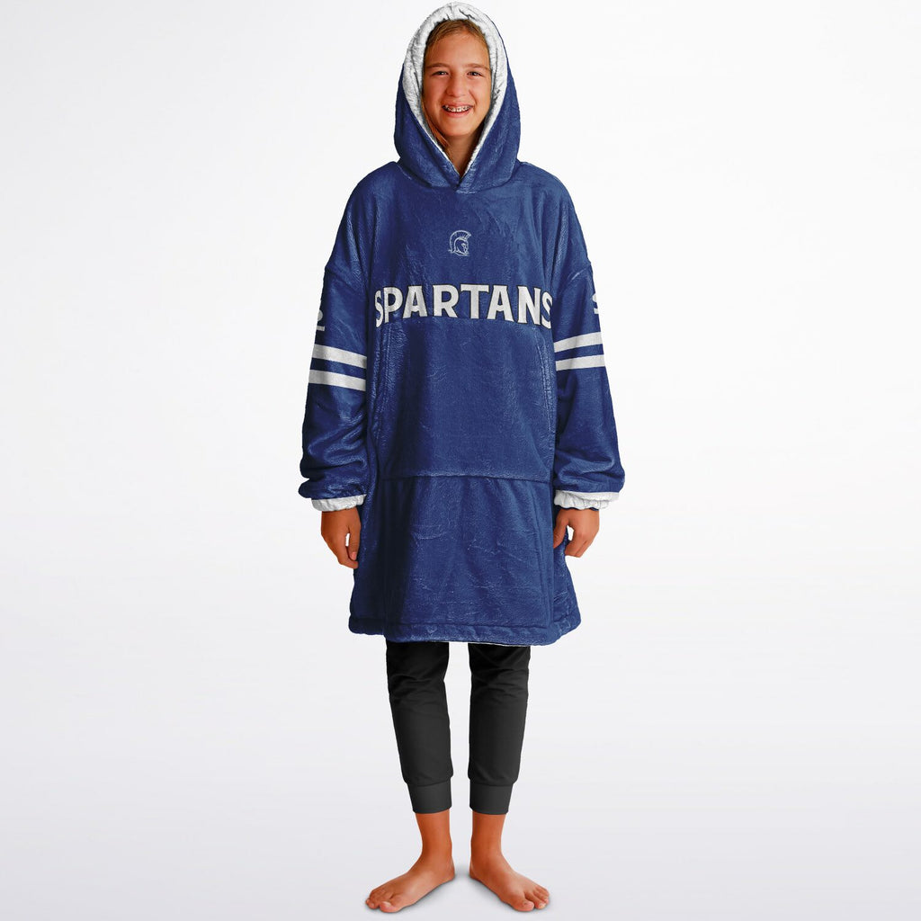 Youth Spartan Jersey Reversible Snug Hoodie
