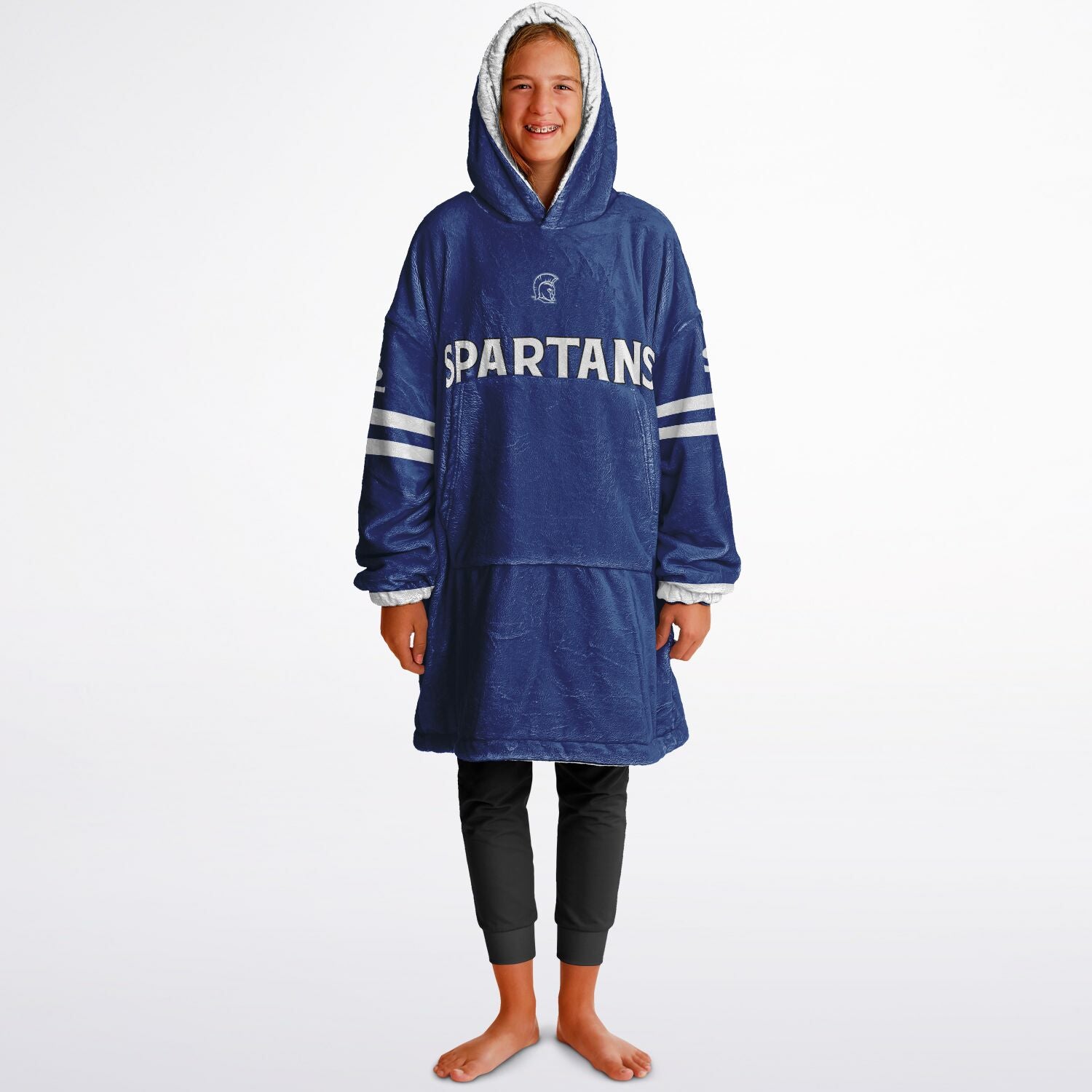 Youth Spartan Jersey Reversible Snug Hoodie