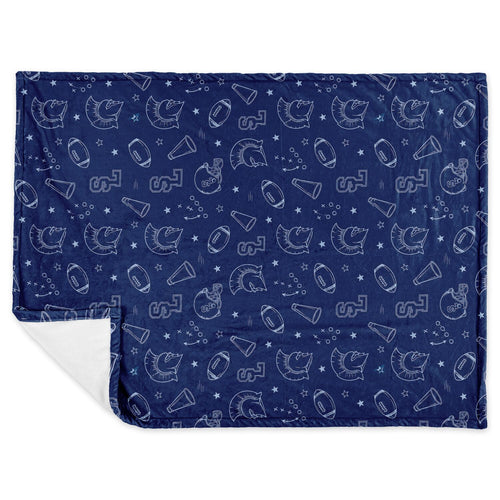 Midnight Huddle Flannel Blanket