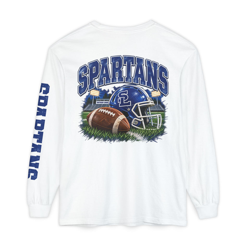 Spartan Football Vintage Long Sleeve T-Shirt