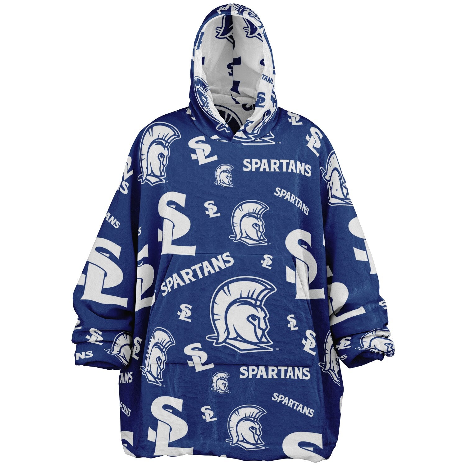 Pattern Reversible Snug Hoodie