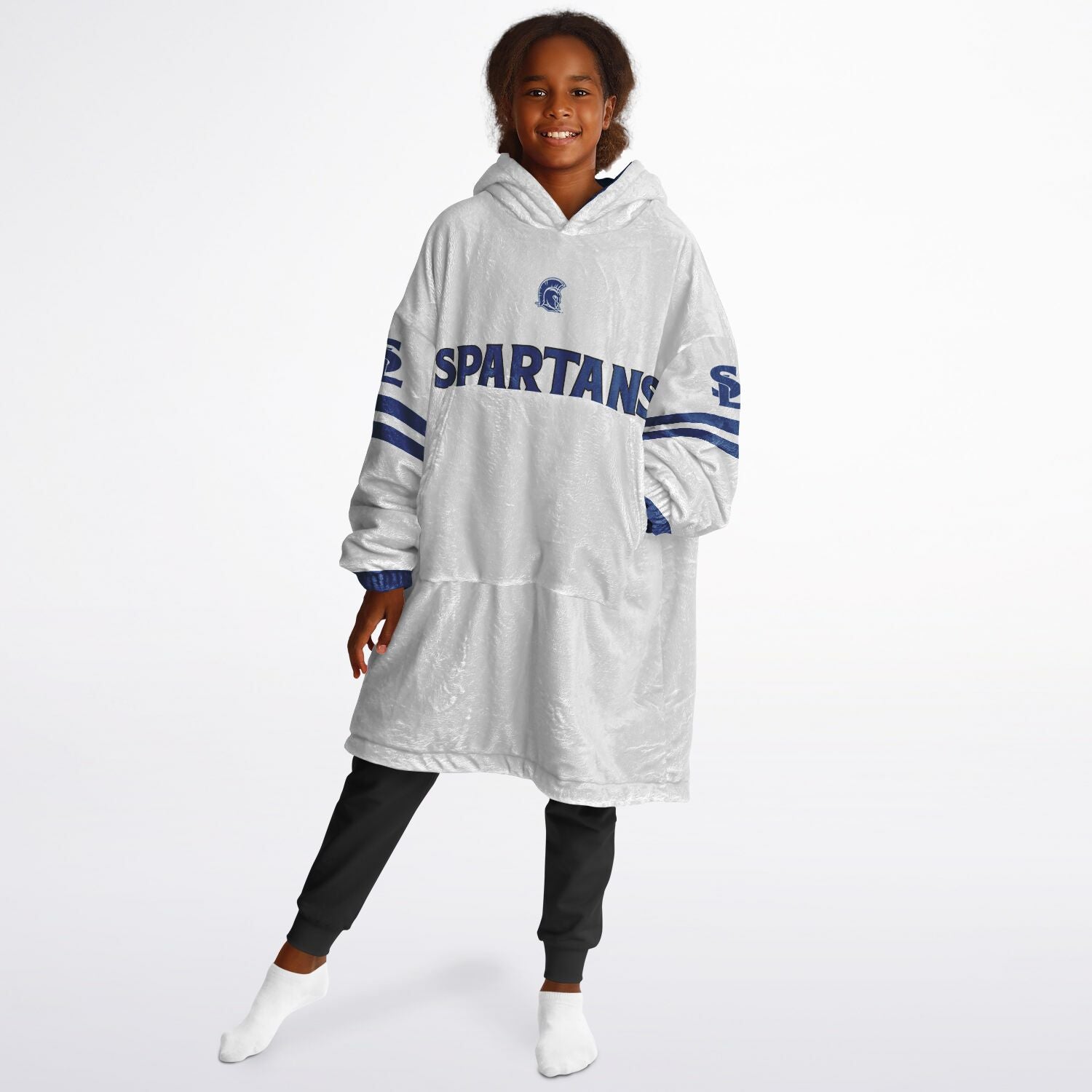 Youth Spartan Jersey Reversible Snug Hoodie