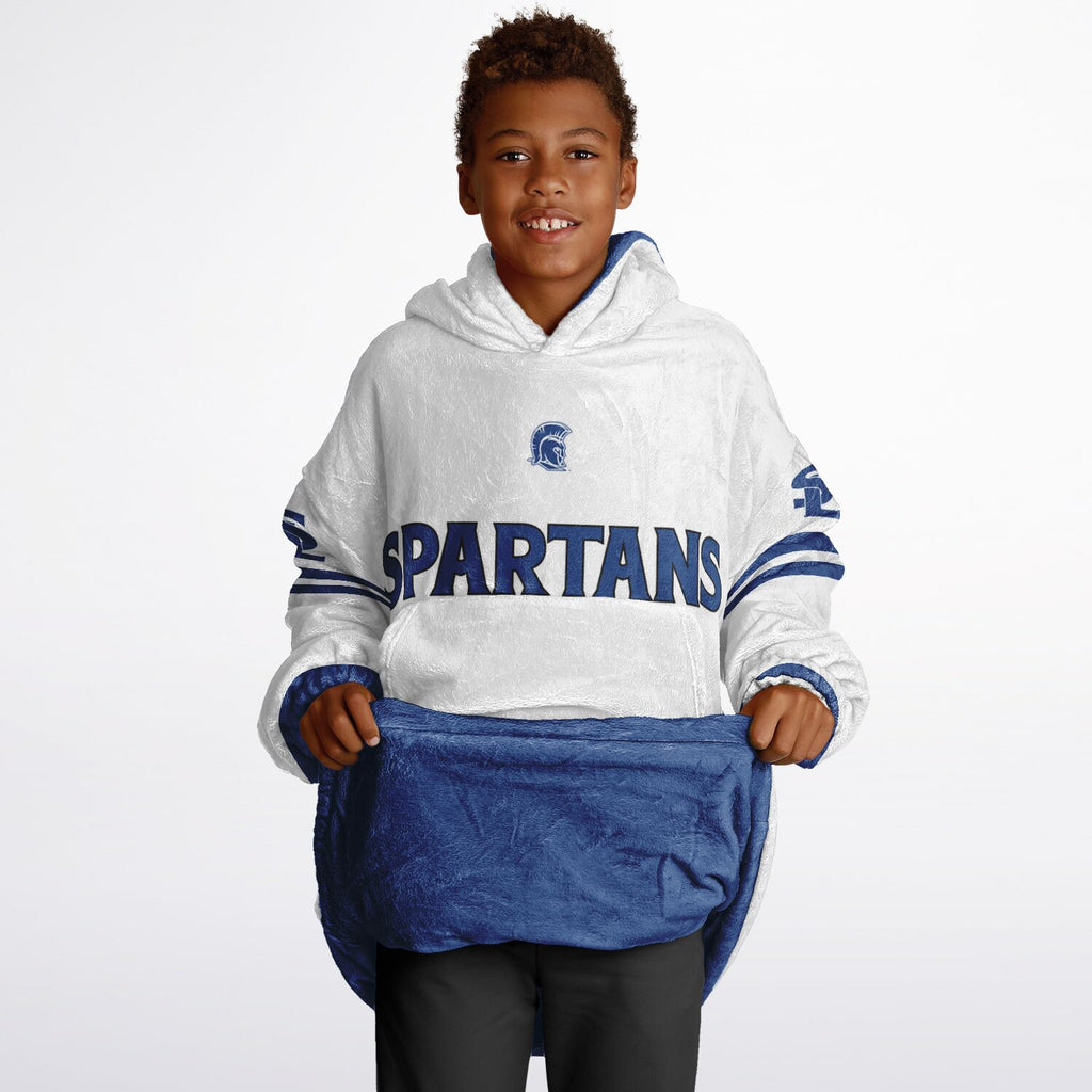 Youth Spartan Jersey Reversible Snug Hoodie