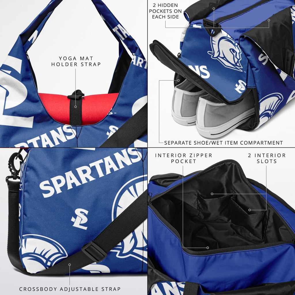 Shoulder Gym Bag Patterned