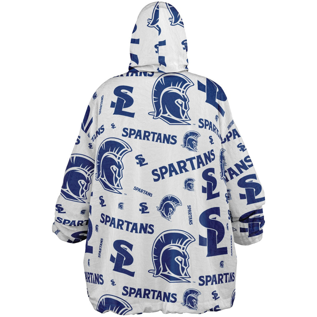 Pattern Reversible Snug Hoodie