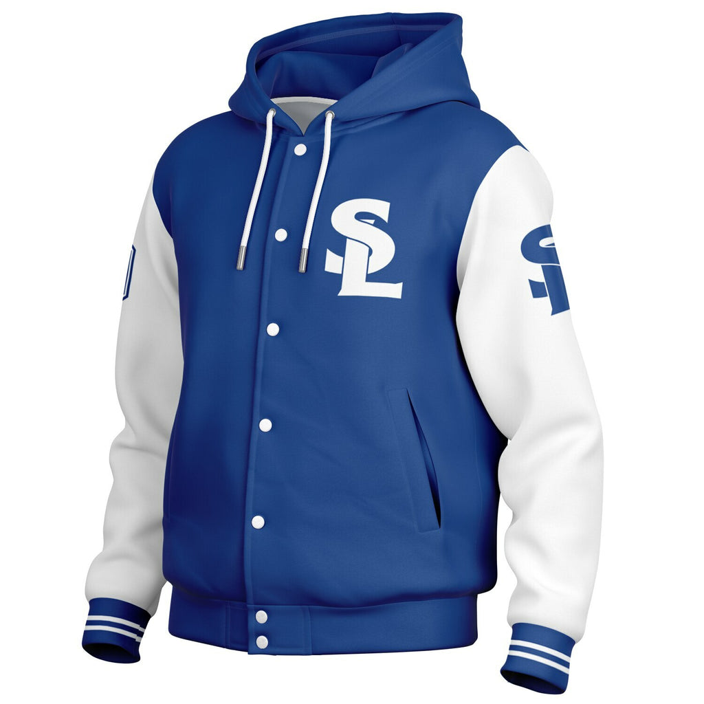 Personalized Heavyweight Hooded Baseball Jacket