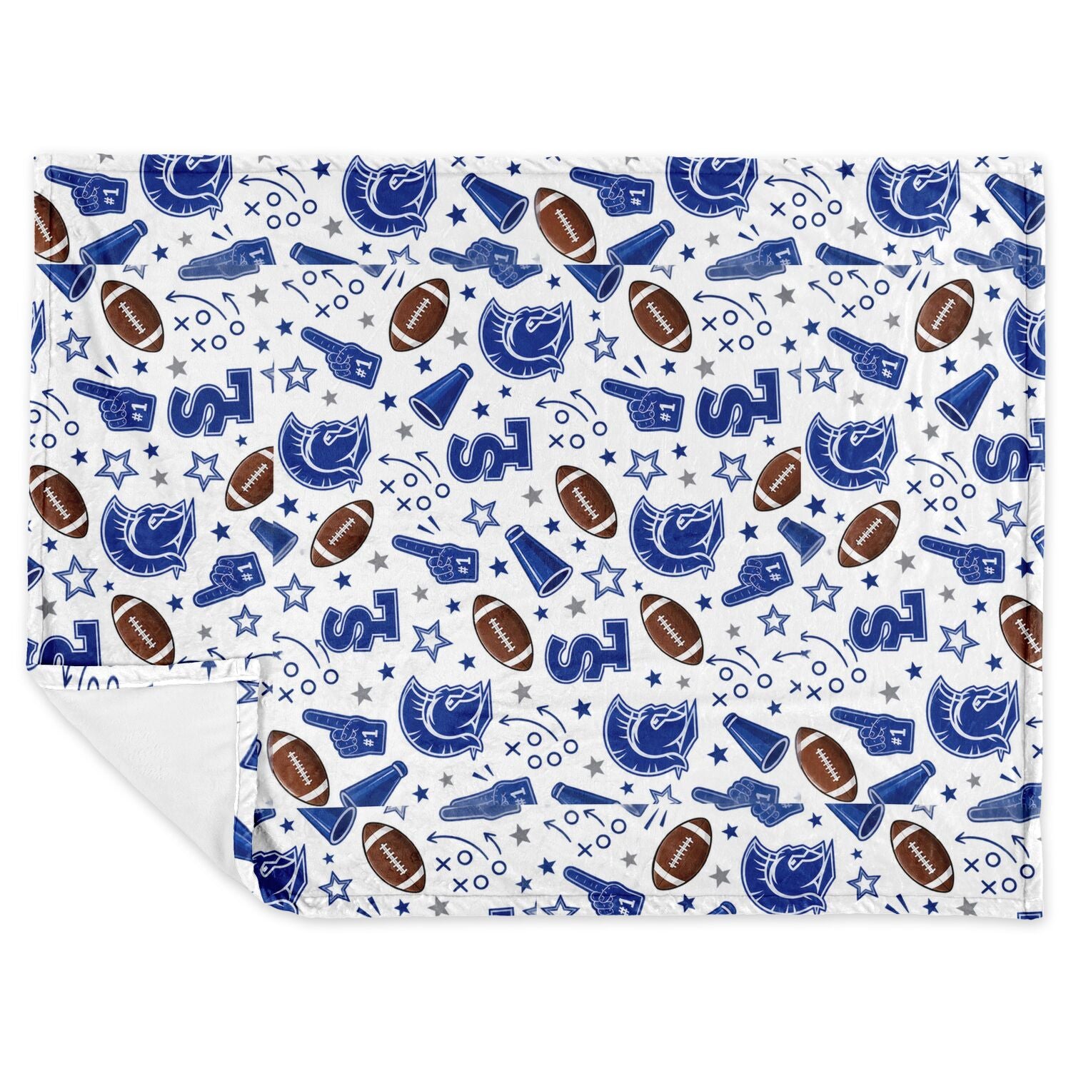 Spartan Huddle Flannel Blanket