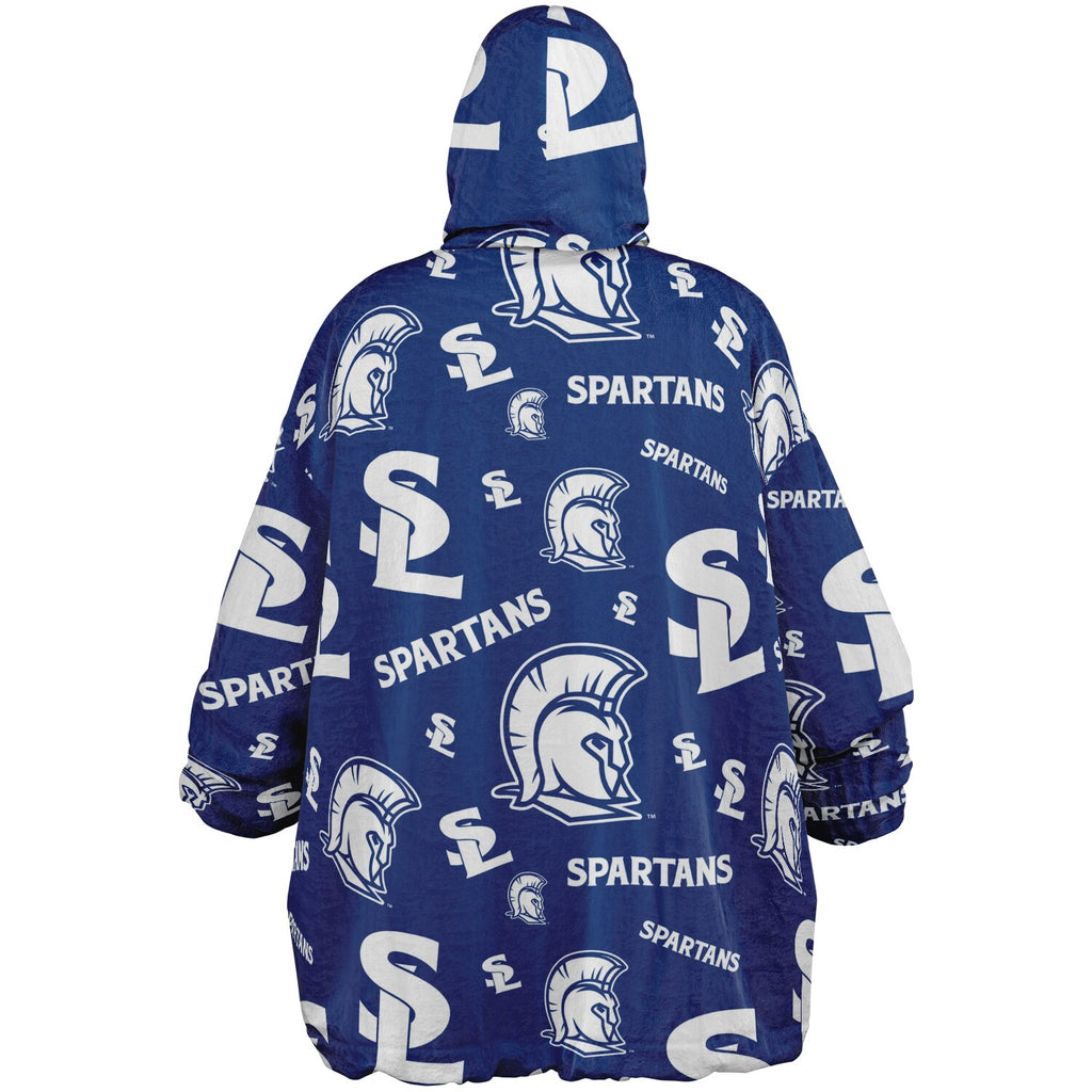 Pattern Reversible Snug Hoodie