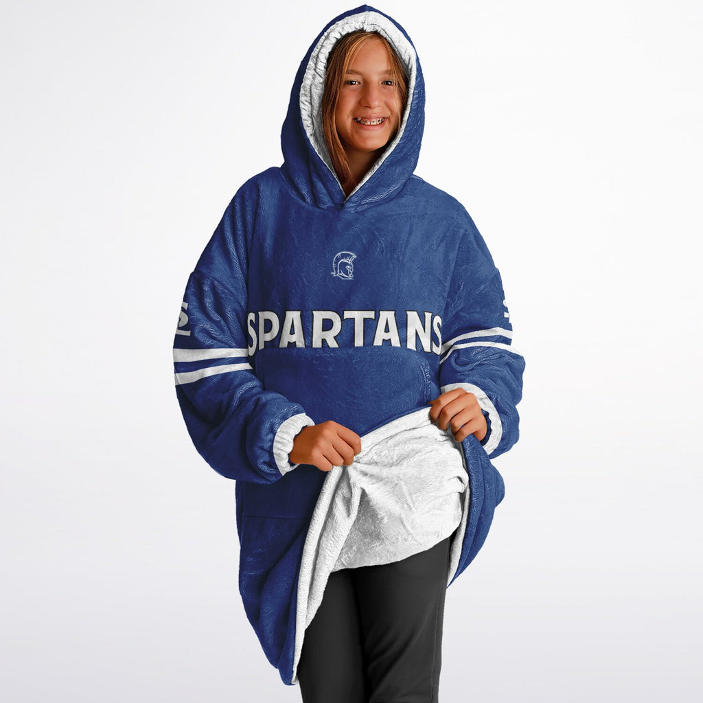 Youth Spartan Jersey Reversible Snug Hoodie