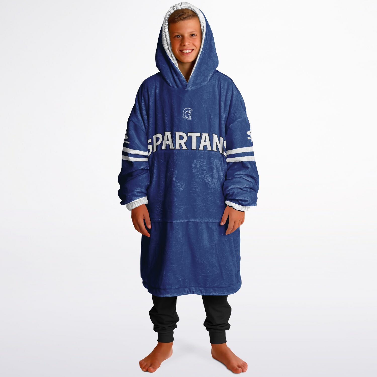 Youth Spartan Jersey Reversible Snug Hoodie