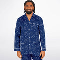 Midnight Huddle Men's Satin Pajamas