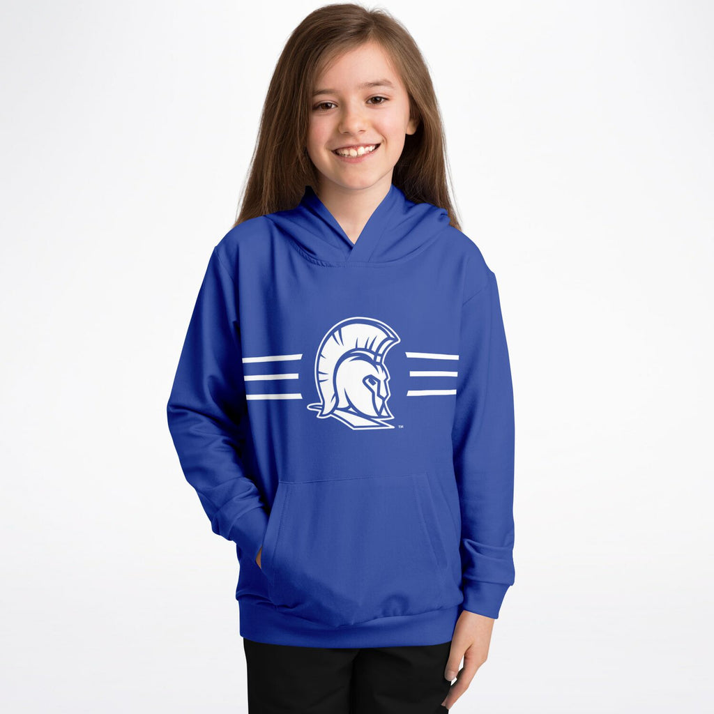 Traditional Blue Kids Hoodie
