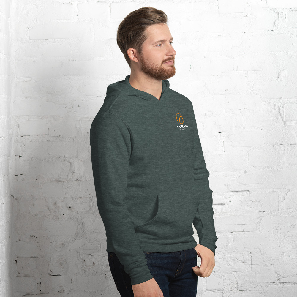 Center Shot Unisex hoodie - Image 12