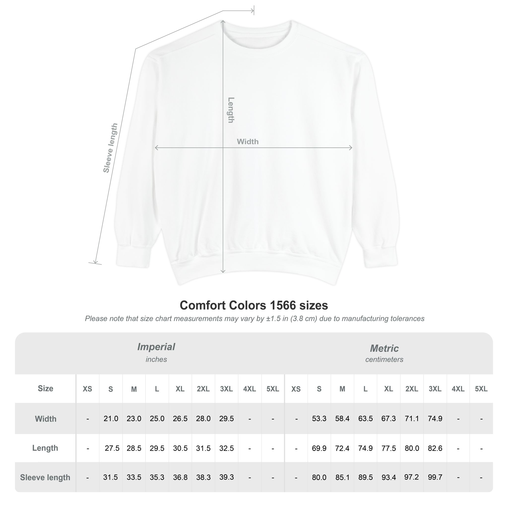 SLRC Unisex Comfort Colors Sweatshirt - Image 6