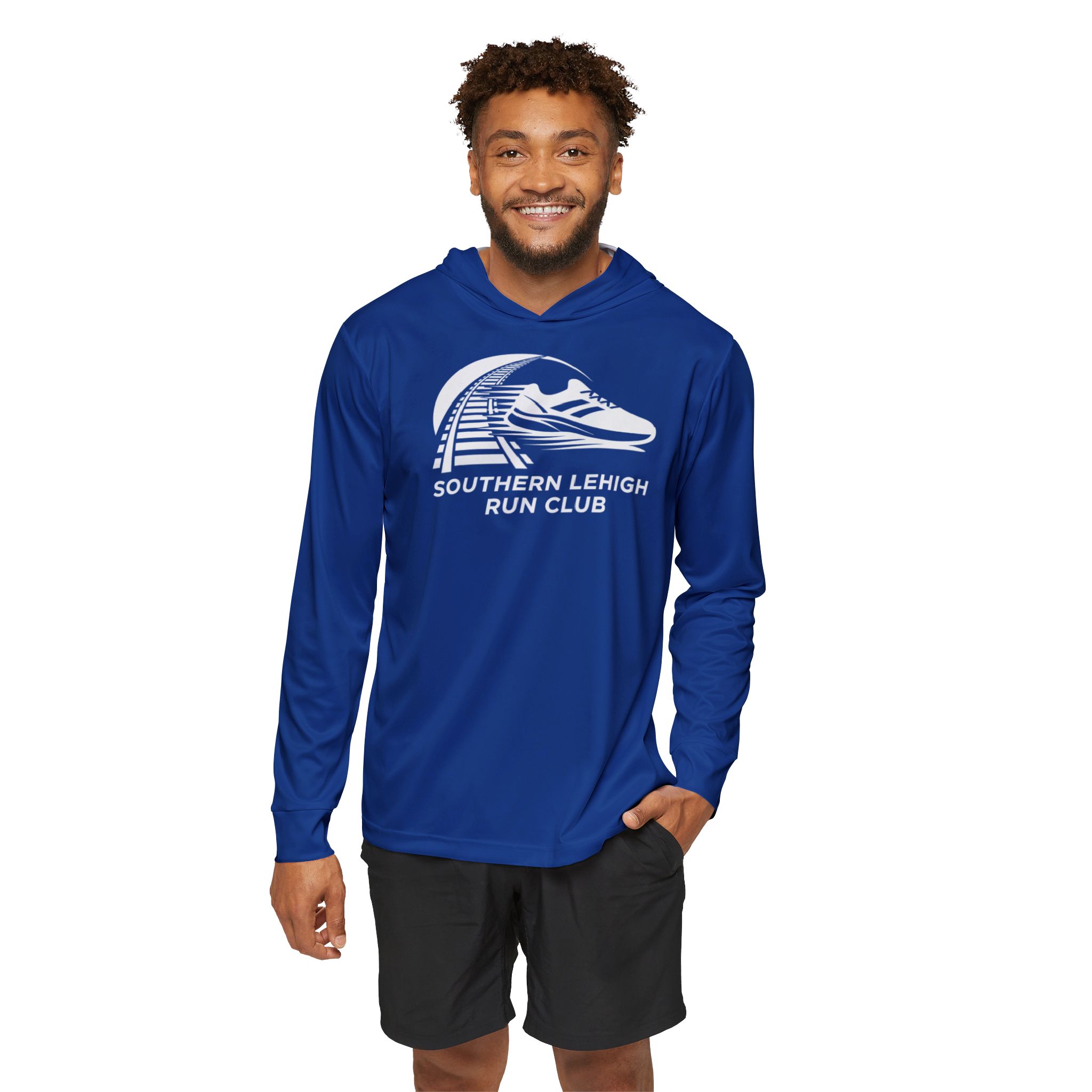 SLRC Men's Sports Warm Up Hooded Shirt