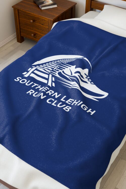 SLRC Velveteen Plush Blanket – Cozy Running Team Throw
