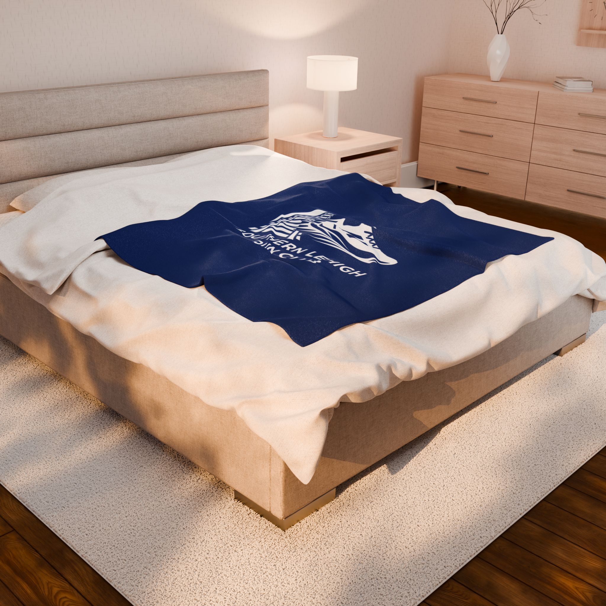 SLRC Velveteen Plush Blanket – Cozy Running Team Throw - Image 4